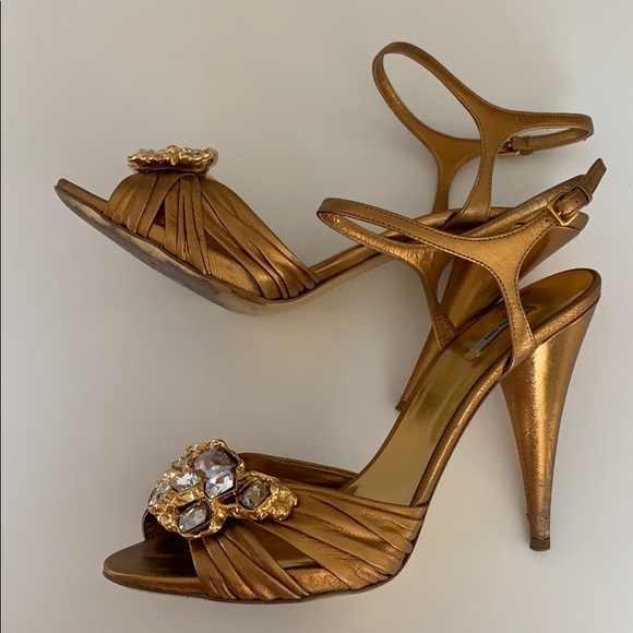 Miu Miu Heels w Stones - Picture 12 of 16